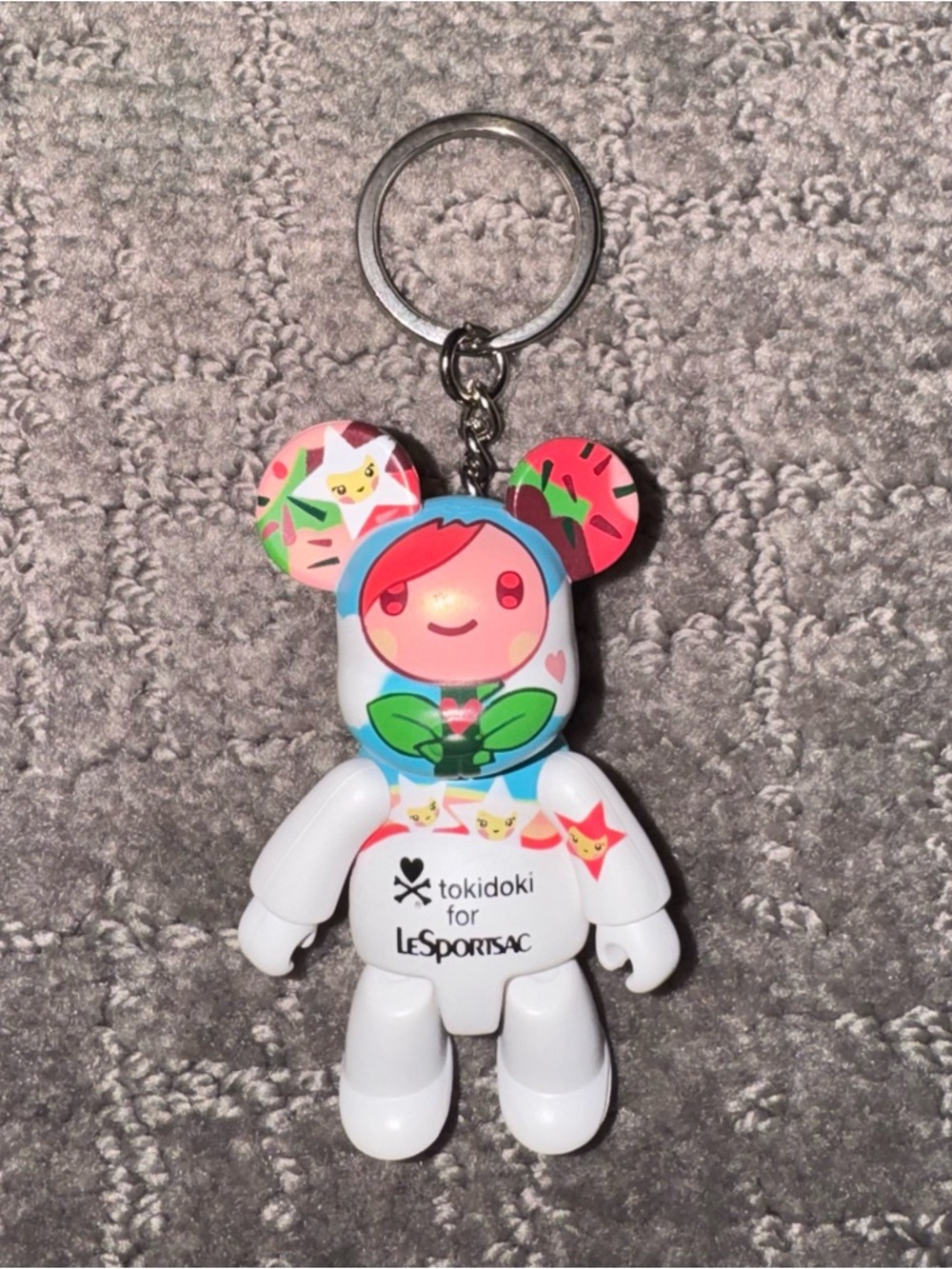 Tokidoki For LeSportsac Qee Bear Keychain